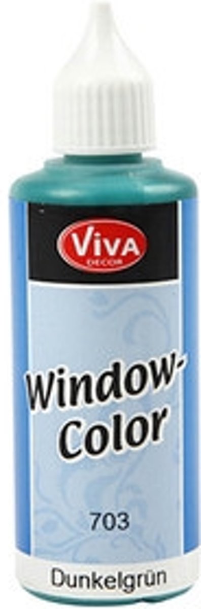 Window Color, donkergroen, 80ml [HOB-30413]